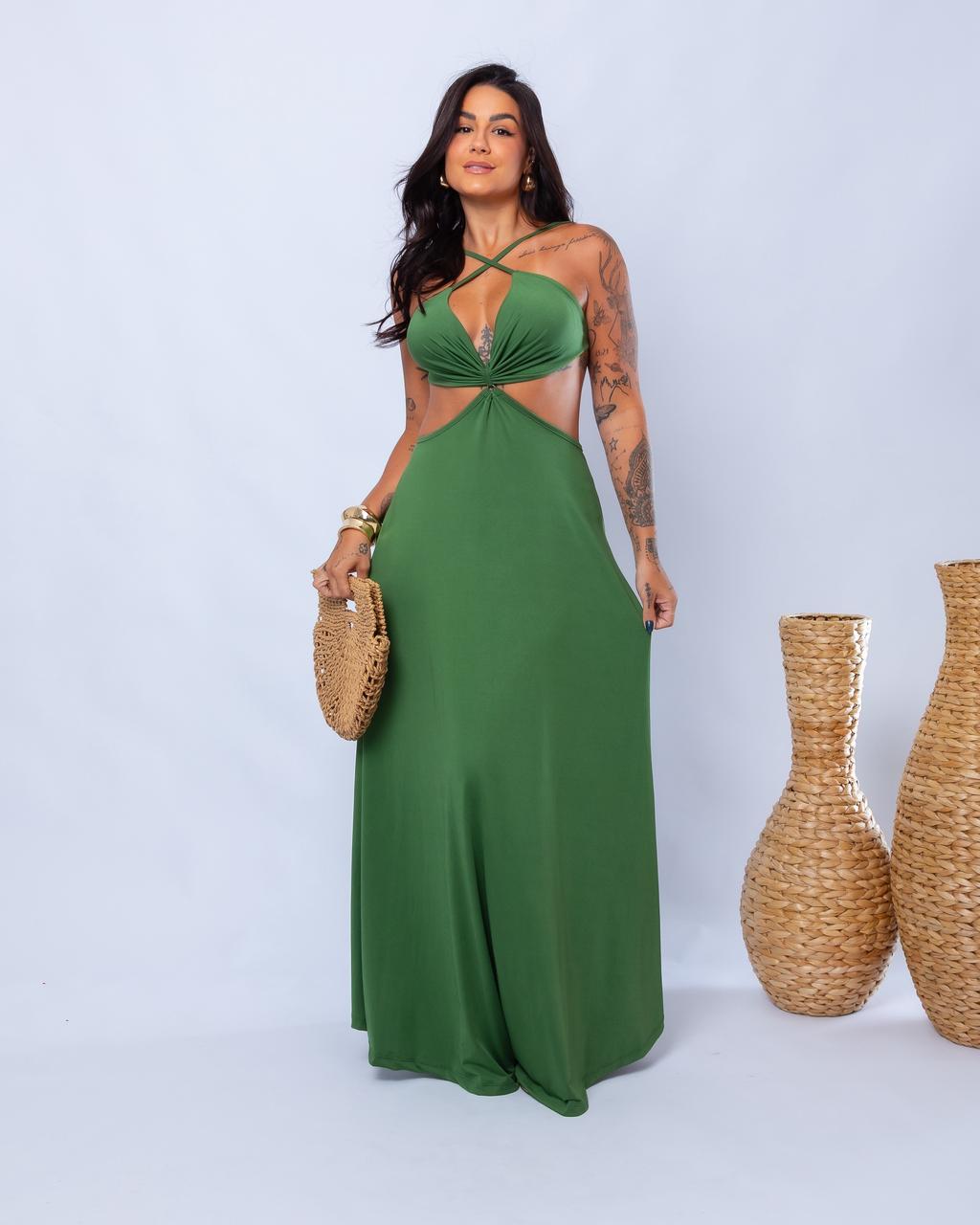 Vestido Taisel liso