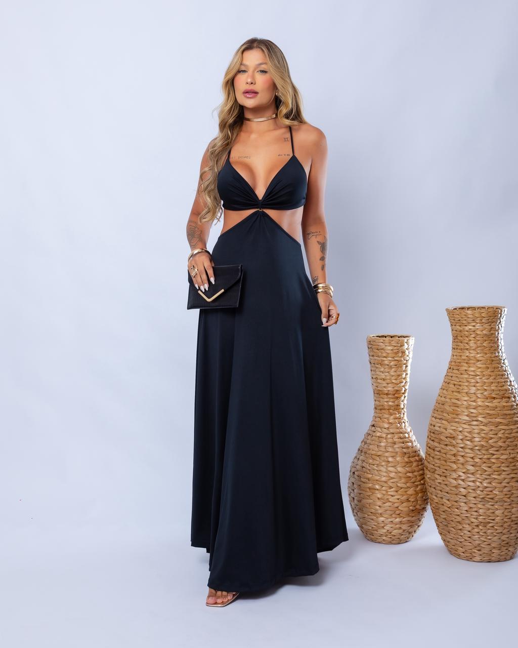 Vestido Taisel liso